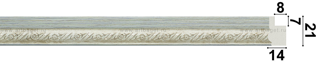 Пластиковый багет BR 1286-62-1