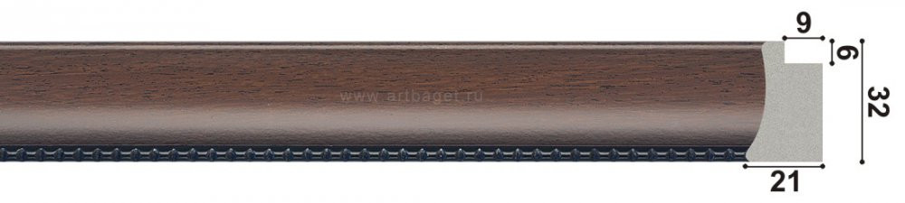 Пластиковый багет BR 3040