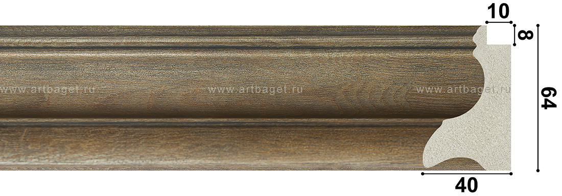 Пластиковый багет DF 113-1926 B