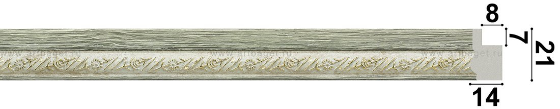 Пластиковый багет BR 1286-66-1