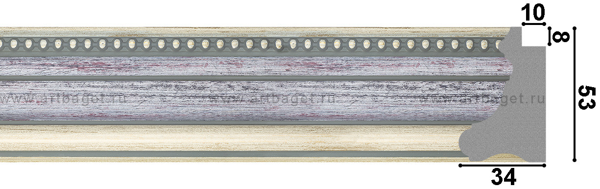 Пластиковый багет DC 5334-9