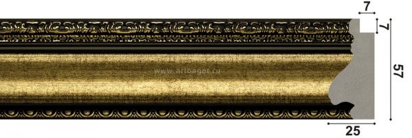 Пластиковый багет BR 1035-576